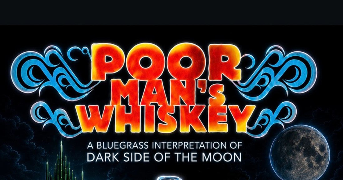 Flyer for Poor Man’s Whiskey at Hidden Hall