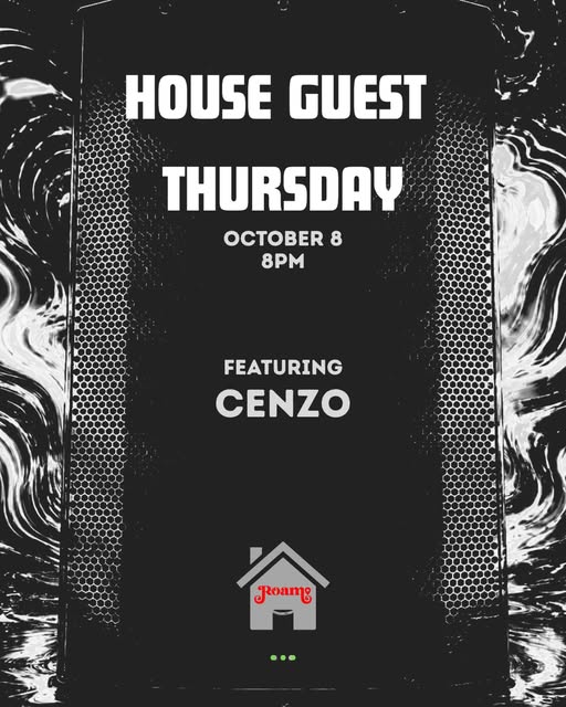 Flyer for House Guest at Roam
