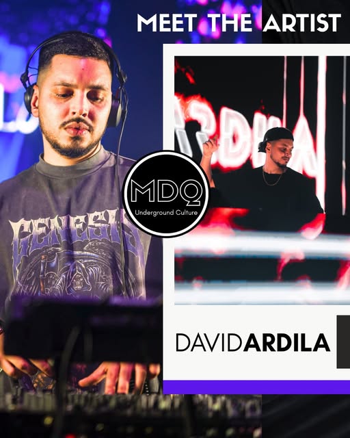 Flyer for David Ardila at ROAM