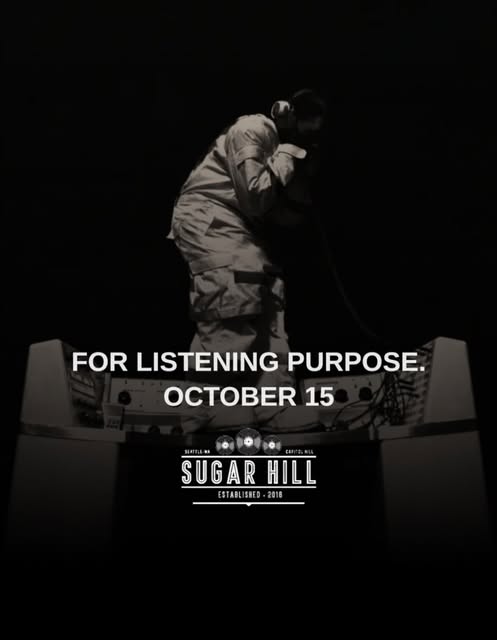 Flyer for For Listening Purpose at Sugar Hill