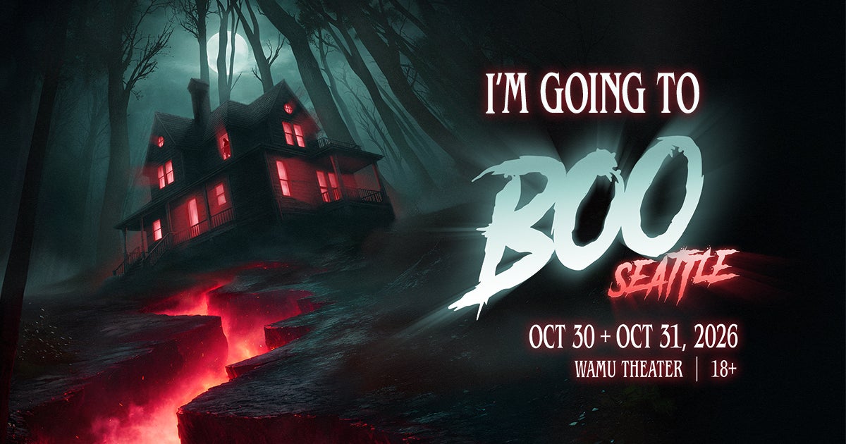 Flyer for Boo! Seattle at WAMU Theater