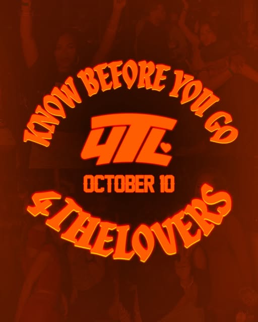 Flyer for 4THELOVERS at PROVISIONS