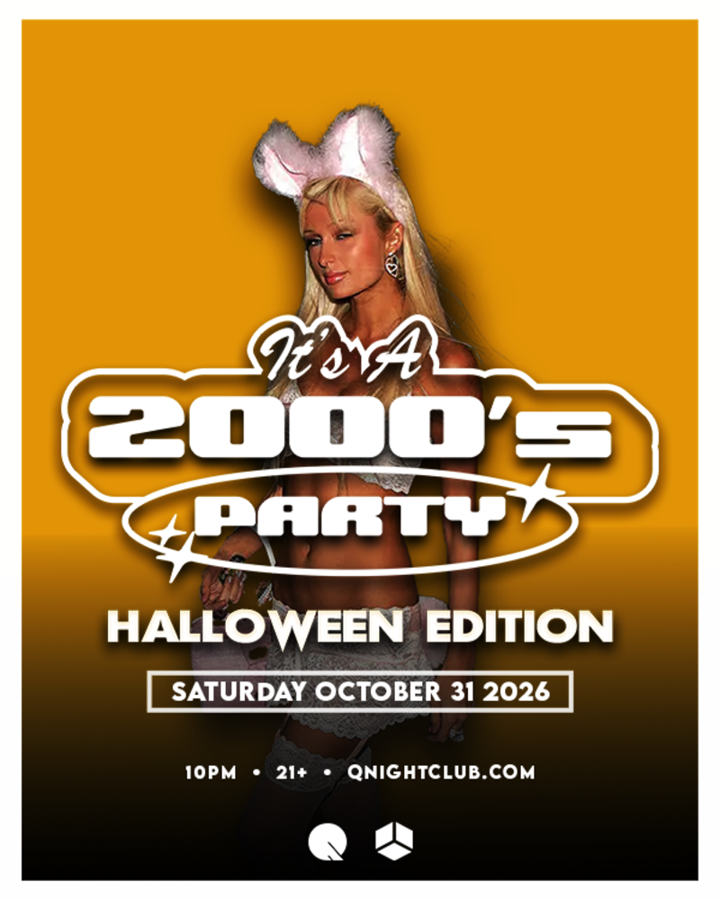 Flyer for Halloween weekend at Q Nightclub