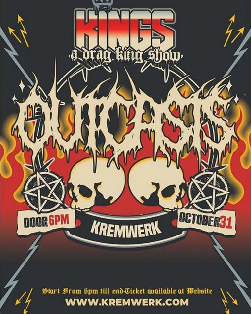 Flyer for Kings at Kremwerk