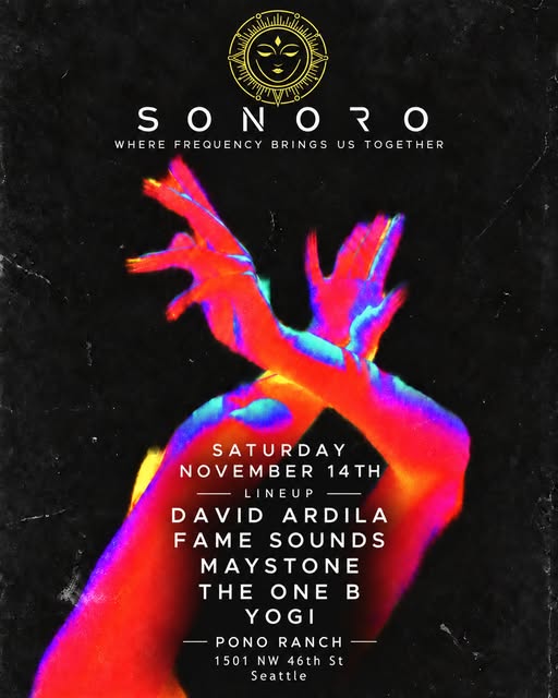 Flyer for SONORO at Pono Ranch